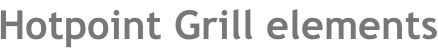 Hotpoint Grill elements